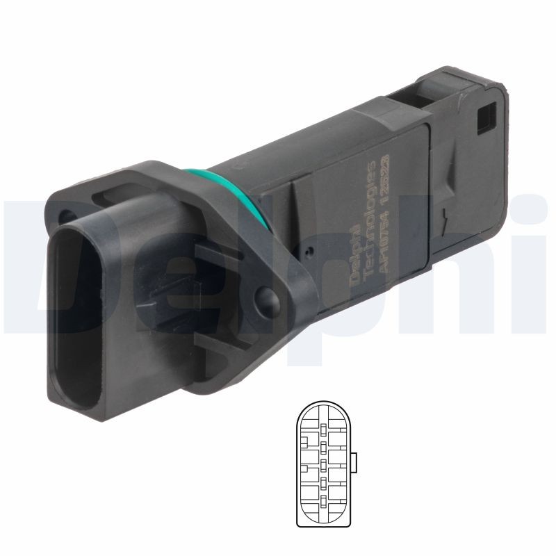 DELPHI AF10754-12B1 Mass Air Flow Sensor for AUDI,VW
