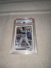 2021 Jasson Dominguez Bowman Draft 1st Edition Prospect BD77 PSA 9