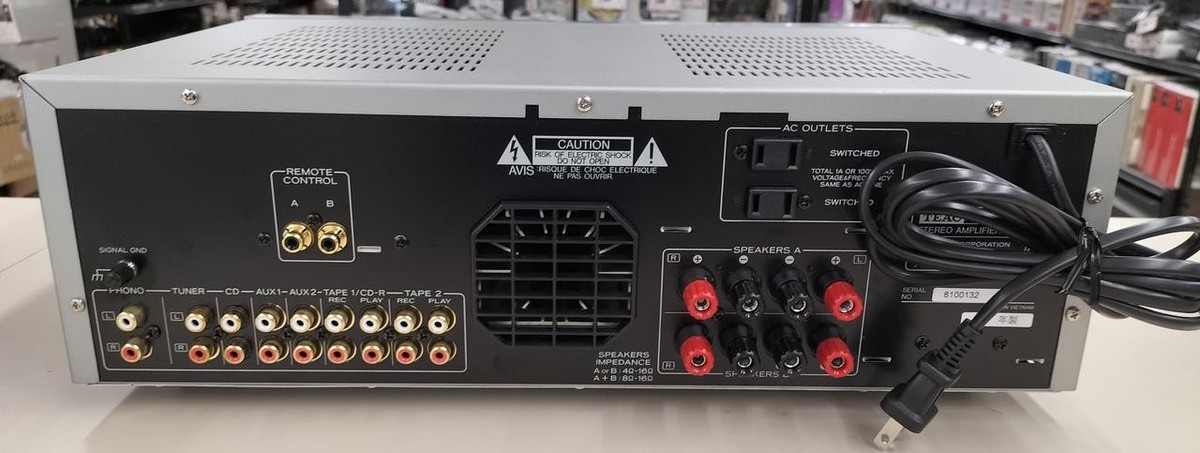 teac a-r630mkii 通電確認済み TEAC A-R630MK2 Integrated Amplifier, Good Condition From Japan | eBay