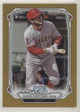 2019 Bowman Sterling Rookie Gold Refractor 33/50 David Fletcher #BSR-97 3p2