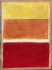 Large Vintage Abstract Oil Painting Contemporary Modern Hand Made Style Rothko