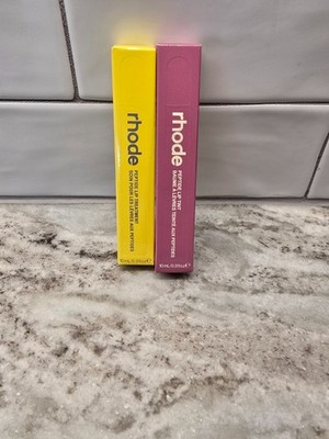2 pack rhode Peptide Lip Treatment Lemontini,Pretzel  FAST FREE SHIPPING  ! !