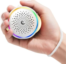 Portable White Noise Machine with Rechargeable Battery, 27 Soothing 