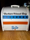 OLD VINTAGE 1972 BARBIE FRIEND SHIP UNITED AIRPLANE JET BY MATTEL W/CART MISC