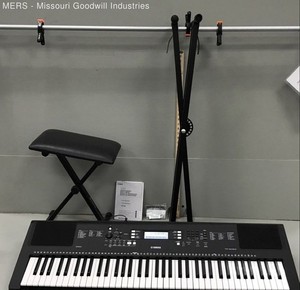Yamaha PSR-EW310 76-Key Digital Keyboard Outfit with Stand Bench and Manual