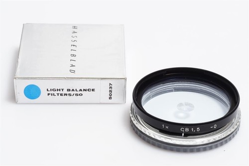 Hasselblad Blaufilter 3,5 x CB 12 -1,5 Bajonett 50 - Foto Köberl