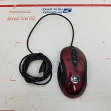 Mouse da gioco Logitech MX510 ottico cablato scorrimento USB prestazioni rosso - DIFETTO