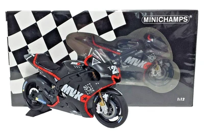 Modèle 1:12 Minichamps Motogp Yamaha M1 Vinales Test Valencia 2016 Die Cast - Photo 1/4