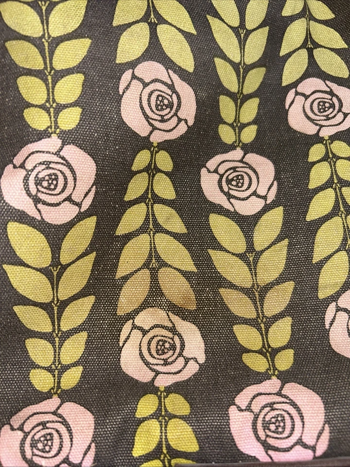 Petunia Pickle Bottom Pink/Green Paisley Floral Purse Diaper Bag with Change Pad - Image 3 of 4