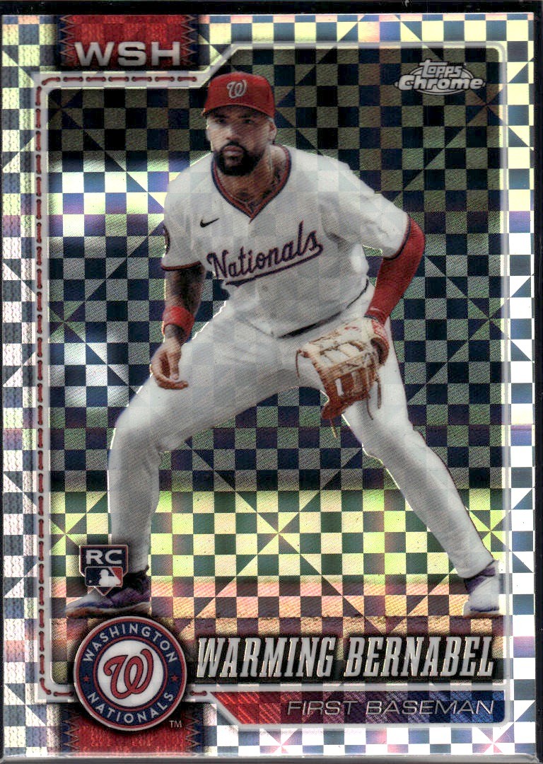 2026 Topps Chrome #247 Warming Bernabel X-Fractors