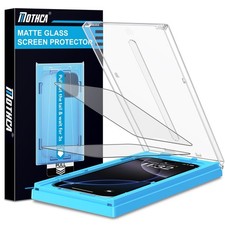 2 Pack Matte Glass Screen Protector for iPhone 17 Pro/16 Pro - Full Coverage, An