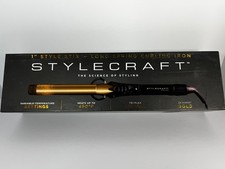 Stylecraft Style Stix 1" Long Spring Curling Iron Professional New