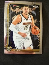 Nikola Jokić  Topps 2025-26 Chrome   Nuggets Basketball Card #25 MVP buyback?