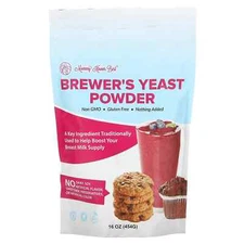 2 X Mommy Knows Best, Brewer's Yeast Powder, 16 oz ( 454 g)