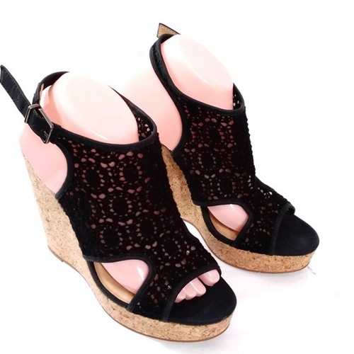 black lucky brand wedges