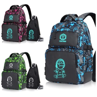 MoFut Schulrucksack Rucksäcke Schultasche Mädchen Junge Rucksack 25 l, 3 Farbe - Bild 1 von 4
