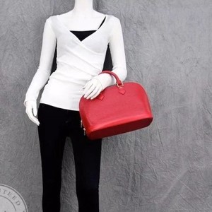 louis vuitton red epi