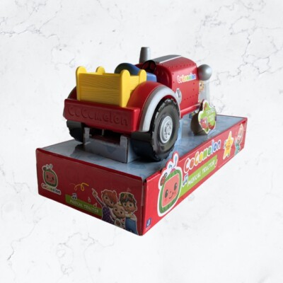 Cocomelon Official Musical Tractor w/ Sounds & Exclusive 3