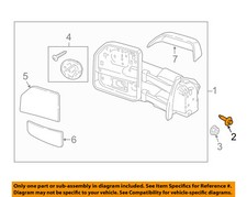 FORD OEM 15-16 F-150 Door Side Rear View Mirror-Mirror Bolt W505424S450B
