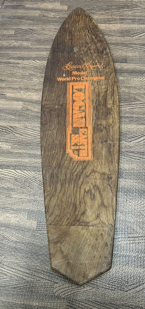 Vintage 1977 Bruce Logan World Pro Champion Earth Ski Vintage 1977 Bruce Logan World Pro Champion Earth Ski