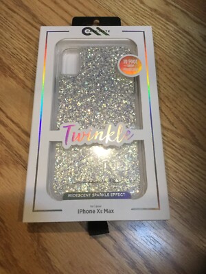 Case-Mate Twinkle Iridescent Sparkle Effect Case Cover for Apple iPhone XS Max