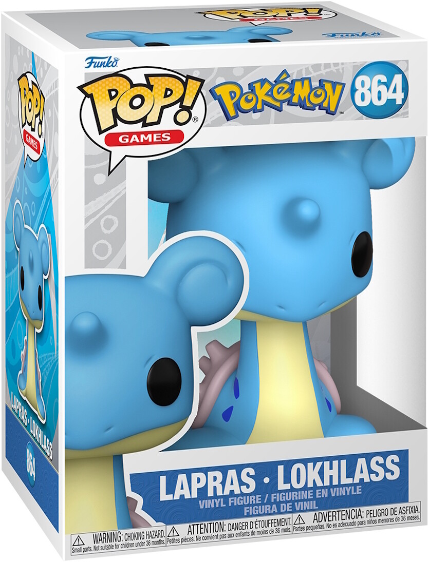 Pokémon - Lapras Lokhlass 864 - Funko Pop! Vinyl Figur | eBay