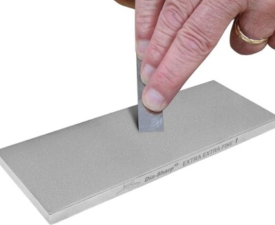DMT D8EE Dia-Sharp Diamond Knife Sharpener, Extra Extra Fine Diamond Sharpeni...