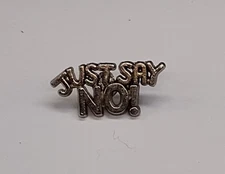 Just Say No! Lapel Tack Pin