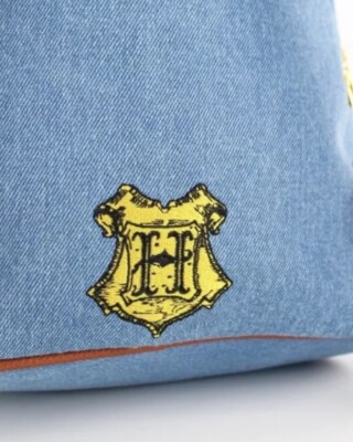 Brand New Cakeworthy Harry Potter Hogwarts Denim Mini Blue  display picture 1