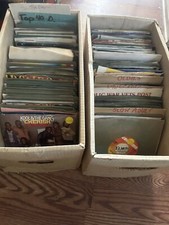 HUGE Lot Of RANDOM 45rpm Vinyl Records Approximately $40 Value