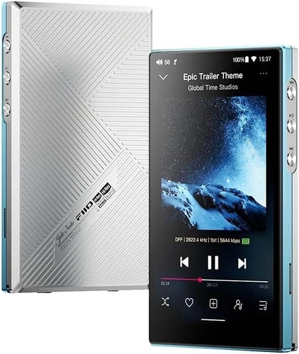 FiiO JM21 Android 13 Hi-Res Music Player MP3 with Snapdragon 680 (Sky Blue)