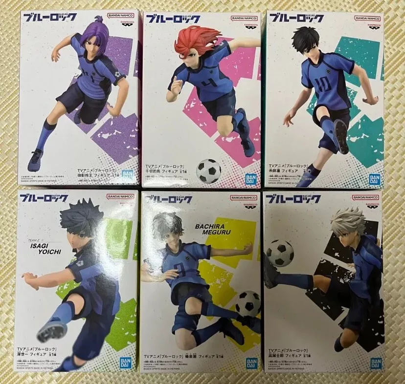 Blue Lock Hyoma Chigiri Meguru Bachira Figure Set of 2 Banpresto Namco  Limited