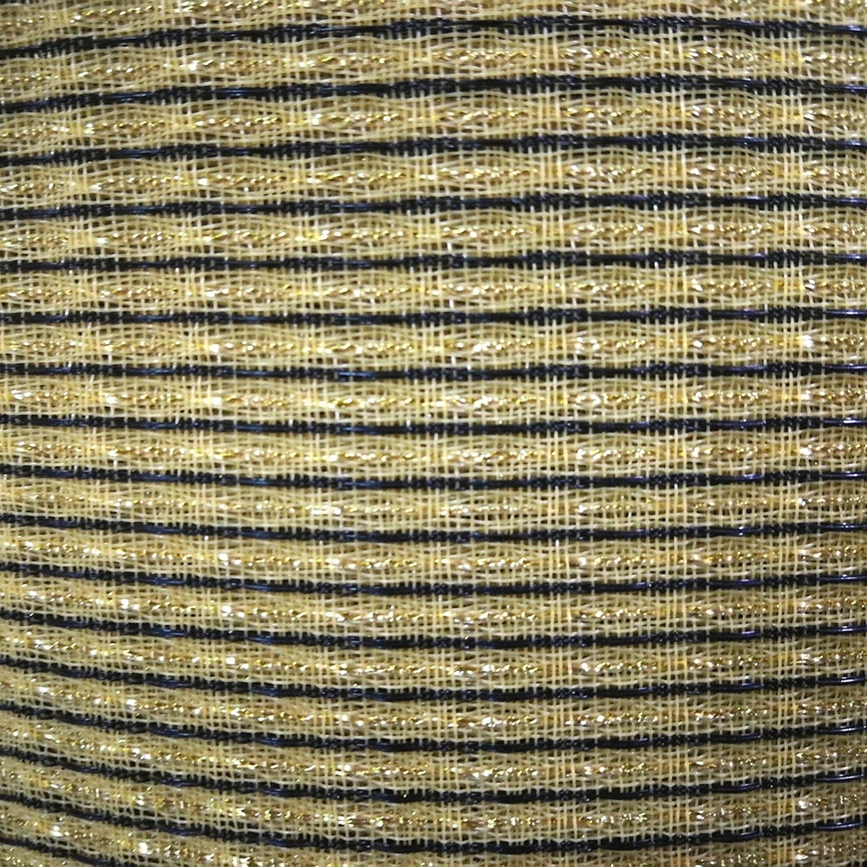 grill cloth/fabric cabinet black and Gold strip 24x36" - Image 2 of 2