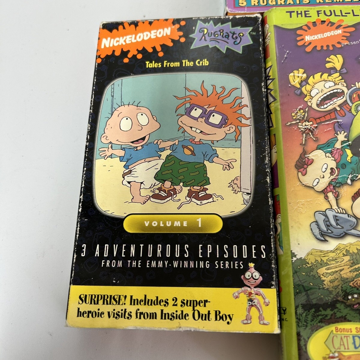 RUGRATS Nickelodeon VHS lot of 5 Movies Paramount Viacom