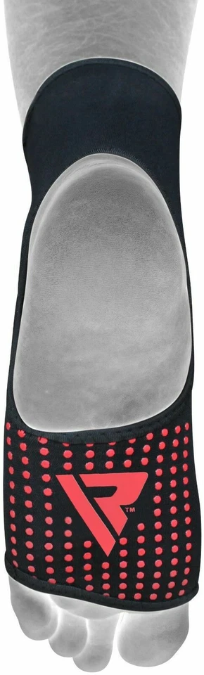 Soporte tobillera de RDX, soporte de tobillo de Muay Thai, MMA, almohadilla corporal de boxeo Foto 3 de 4