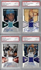 PSA 9 - 2000 SPx DeShawn Stevenson Signed Jersey #116 Autographed RC - ONLY