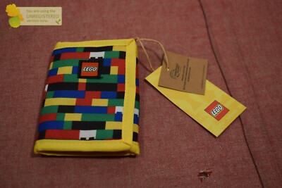 Lego Tri-Fold Wallet Brick Wall Color