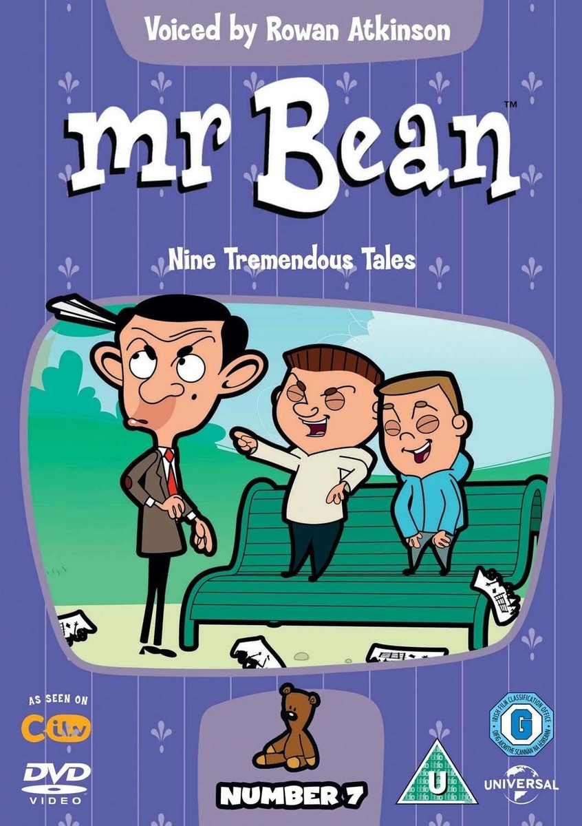 MR BEAN THE ANIMATED ADVENTURES NUMBER 7 DVD Rowan Atkinson New