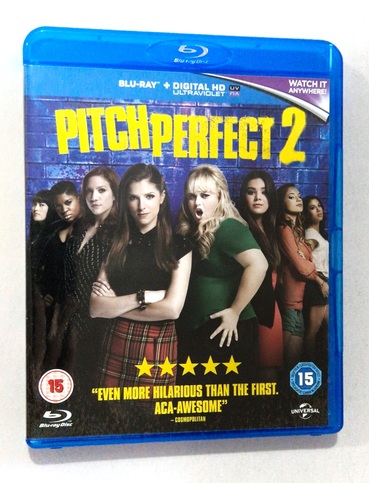 Pitch Perfect 2 BLU RAY Starring Anna Kendrick