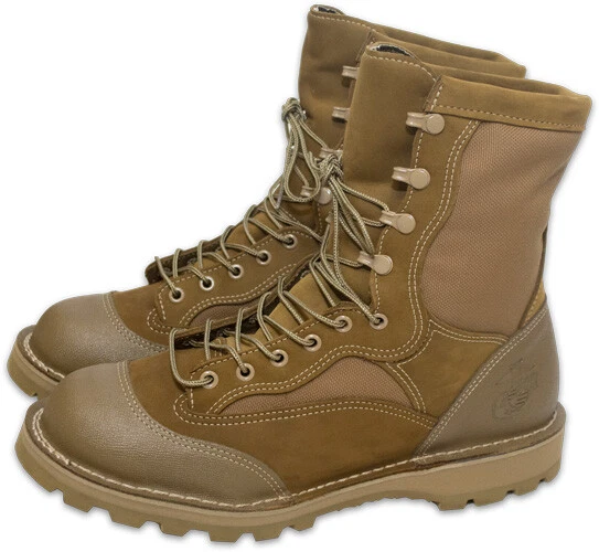 USMC RAT BOOTS, TEMPERATE WEATHER, BROWN, DANNER BRAND - Image 2 of 3