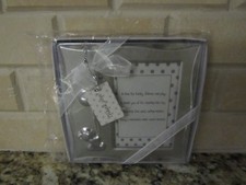 Artisano Design "Teddy Bear Ballons" Keepsake Silver Picture Frame