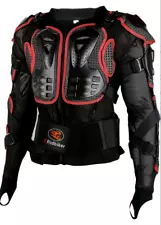Ridbiker Motocross Motorcycle Body Armor Jacket Spine Chest Protector Size 3XL