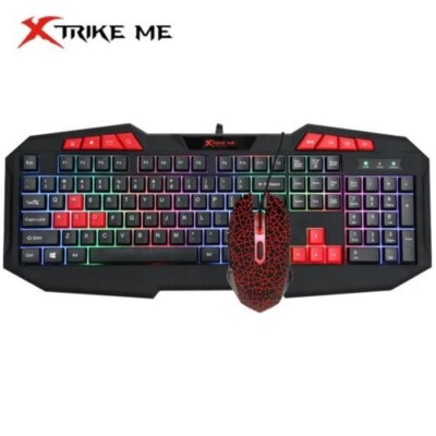 Marvo 112-Key Anti-Ghosting 6D Mouse Keyboard and Mouse Kit 7 Colors MK-503