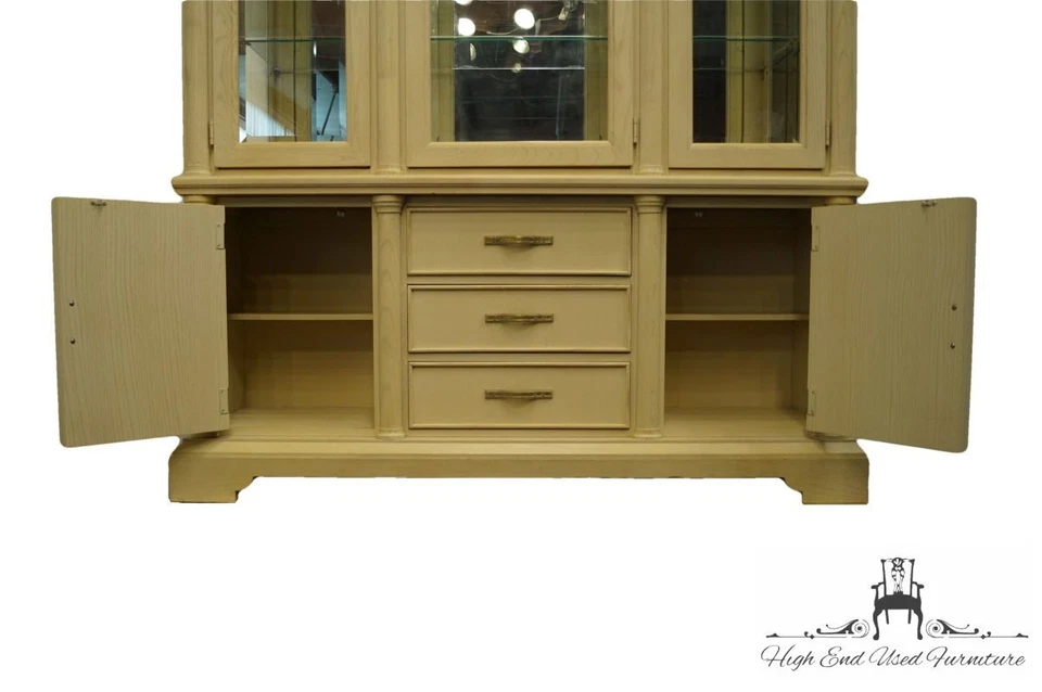 STANLEY MUEBLES Colección Concentrics Blanco Lavado 66" Expositor China Cabina... Foto 4 de 4