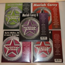 KARAOKE CD G GIRLS MIXED TRACKS 5 CD LEGENDS SERIES VOL-41,61,177,235,218