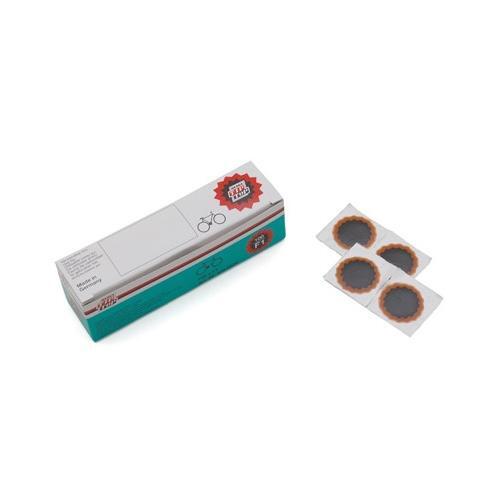 🚲 Rustines TIP TOP Chambre à Air – Combinbox N°0, Rouges, Diam. 30 Mm, Lot De 100, Neuves