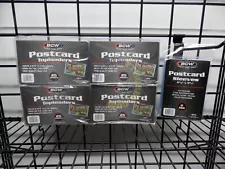 100 BCW Postcard Hard Sleeves Toploaders and BCW Postcard Soft Sleeves