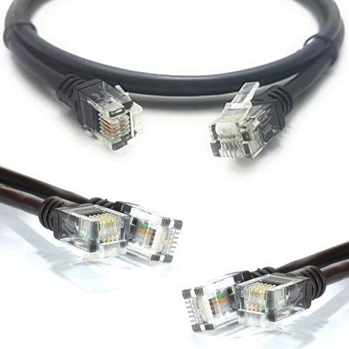 Cable RJ11 ADSL 2+ Alta Velocidad Banda Ancha ADSL 10 veces más Cable 1m - 20m | eBay