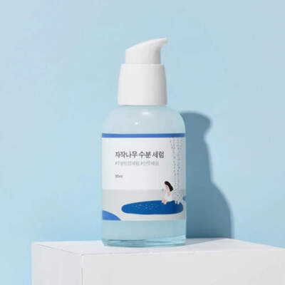 Round Lab Birch Juice Moisturizing Serum 50ml   Hydrating Serum for Dewy Skin