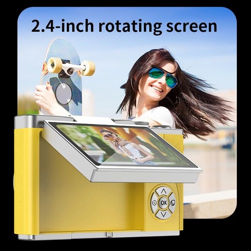 Cámara Digital Compacta 4K 48MP 8X Zoom Anti-vibración HD 2.4" Pantalla LCD 180° Abatible - Imagen 13 de 29